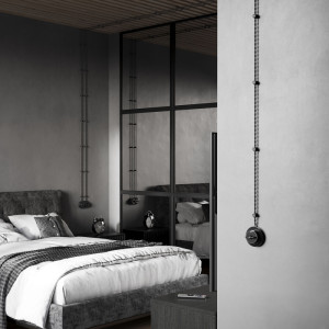 Изолятор Vintage черный матовый W6433408