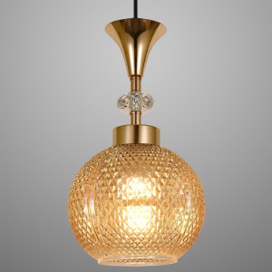 Подвесной светильник  02001-0.9-02 AMBER