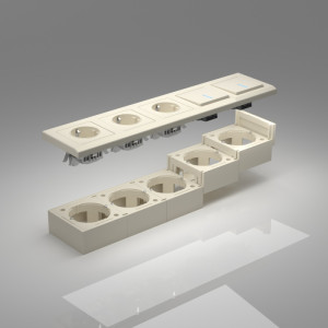 Коробка для накладного монтажа  W8000003